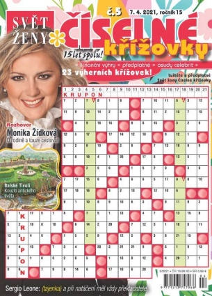 Svět ženy Číselné křížovky 5/2021