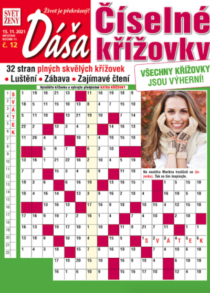 Dáša Číselné křížovky 12/2021