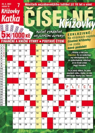 Katka Číselné křížovky 7/2022