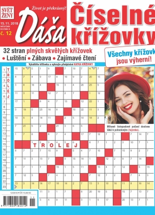 Dáša Číselné křížovky 12/2018