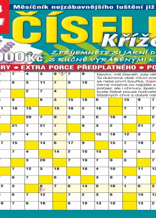 Katka Číselné křížovky 4/2017