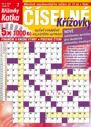 Katka Číselné křížovky 7/2019