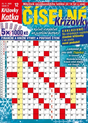 Katka Číselné křížovky 12/2020
