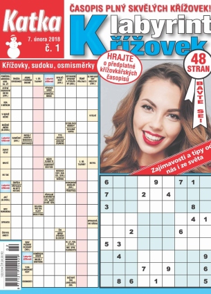 Katka Labyrint křížovek 1/2018