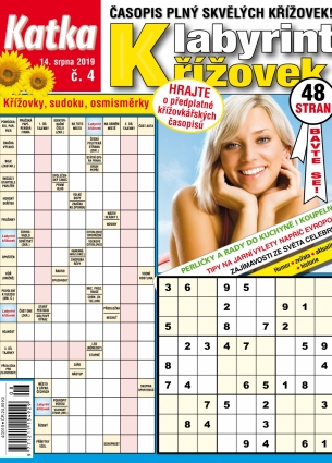 Katka Labyrint křížovek 4/2019
