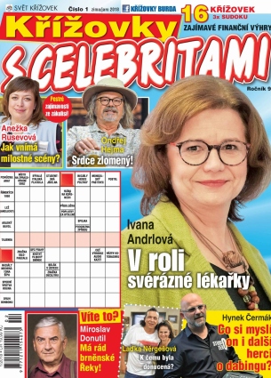 Křížovky s celebritami 1/2018