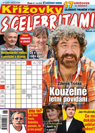 Křížovky s celebritami 2/2019