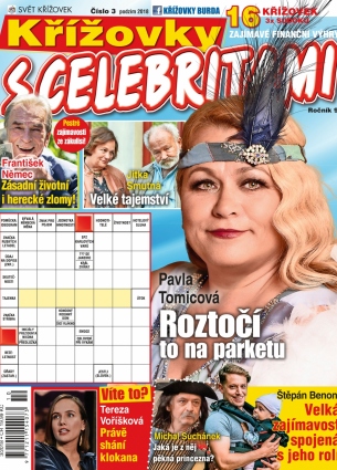  Křížovky s celebritami 3/2018