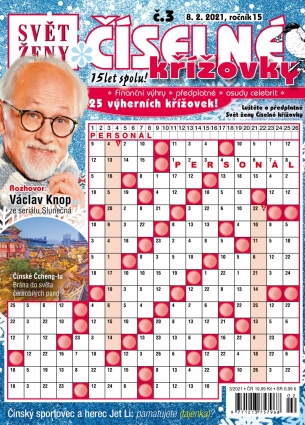 Svět ženy Číselné křížovky 3/2021