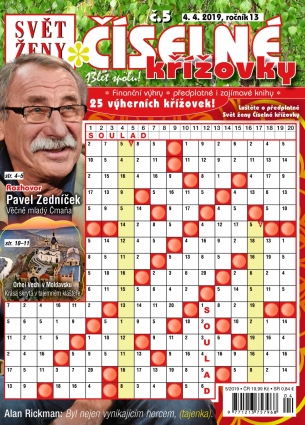 Svět ženy Číselné křížovky 5/2019