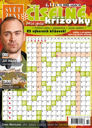 Svět ženy Číselné křížovky 11/2020