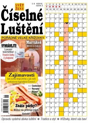 Svět ženy Číselné luštění 6/2019