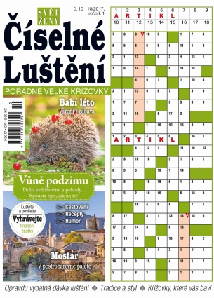 Svět ženy Číselné luštění 10/2017