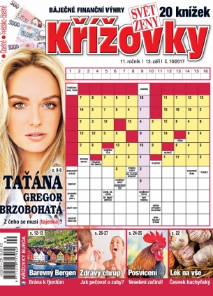 Svět ženy Křížovky 10/2017
